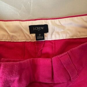 J.Crew Pink Scallop Hem Shorts - Size 2